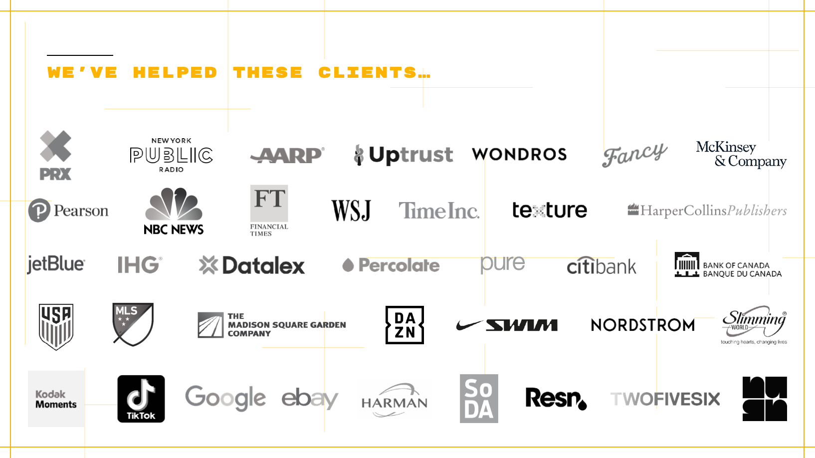 List of clients